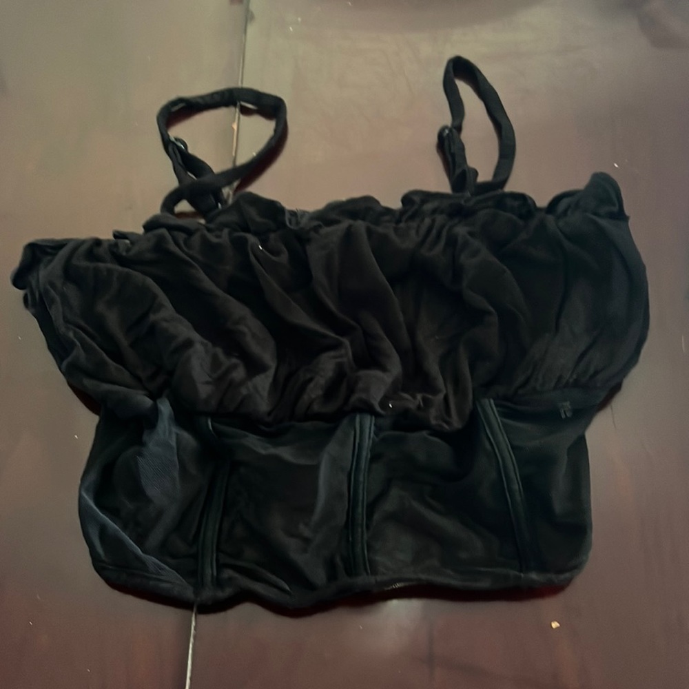 SHEIN black crop